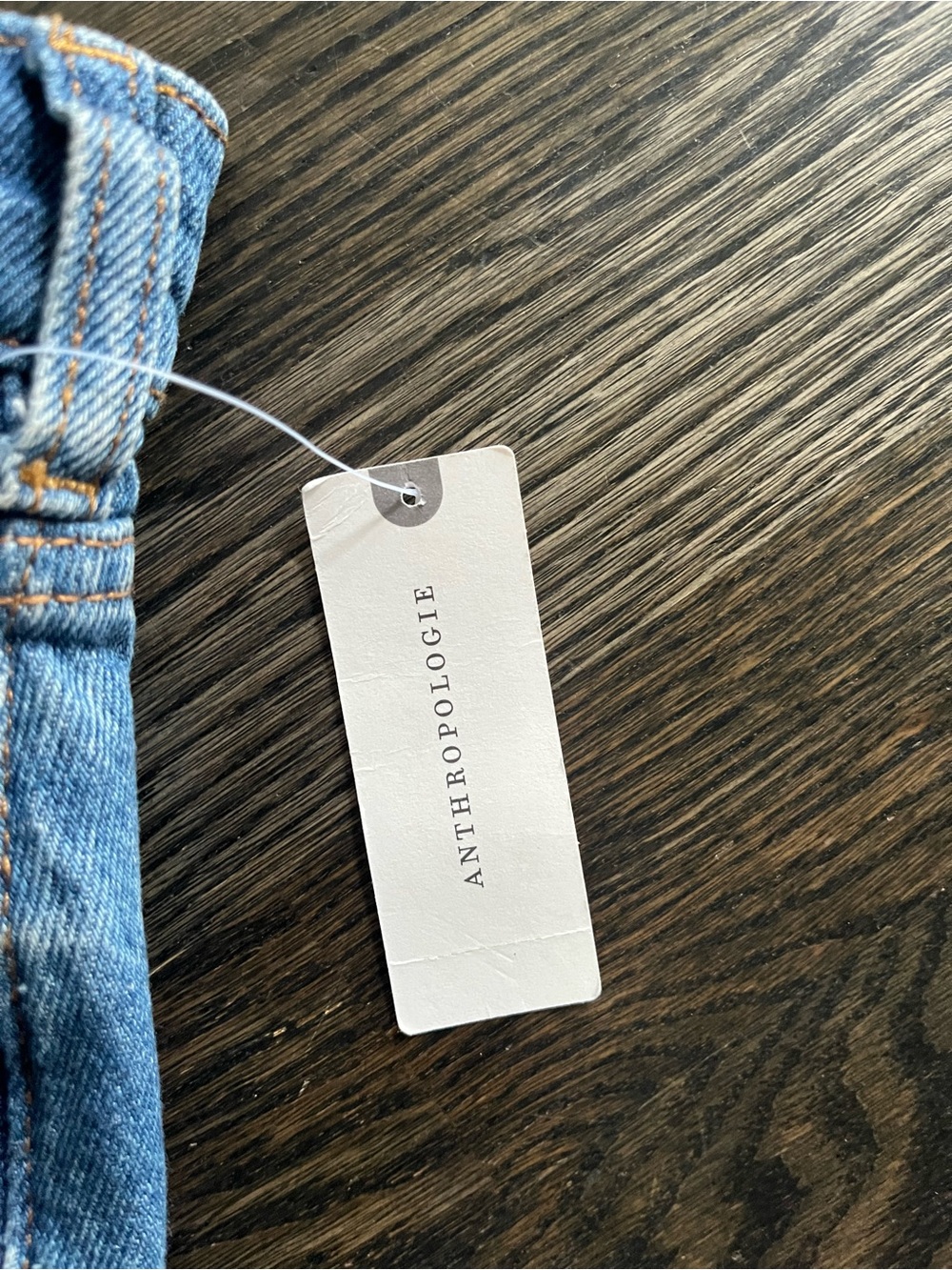 NWT Anthropologie Pilcro Light Blue Cutoff High Rise Denim Shorts Size 28 - Picture 5 of 12